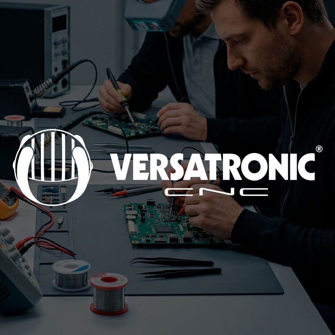 Versatronic especializada em manutenção de equipamentos CNC industriais, realizando diagnóstico eletrônico avançado, análise técnica detalhada, reparo de sistemas eletrônicos e eletromecânicos e testes funcionais completos para garantir desempenho, estabilidade operacional, segurança e confiabilidade contínua em máquinas CNC industriais. Versatronic Eletrônica – Manutenção Eletrônica Industrial